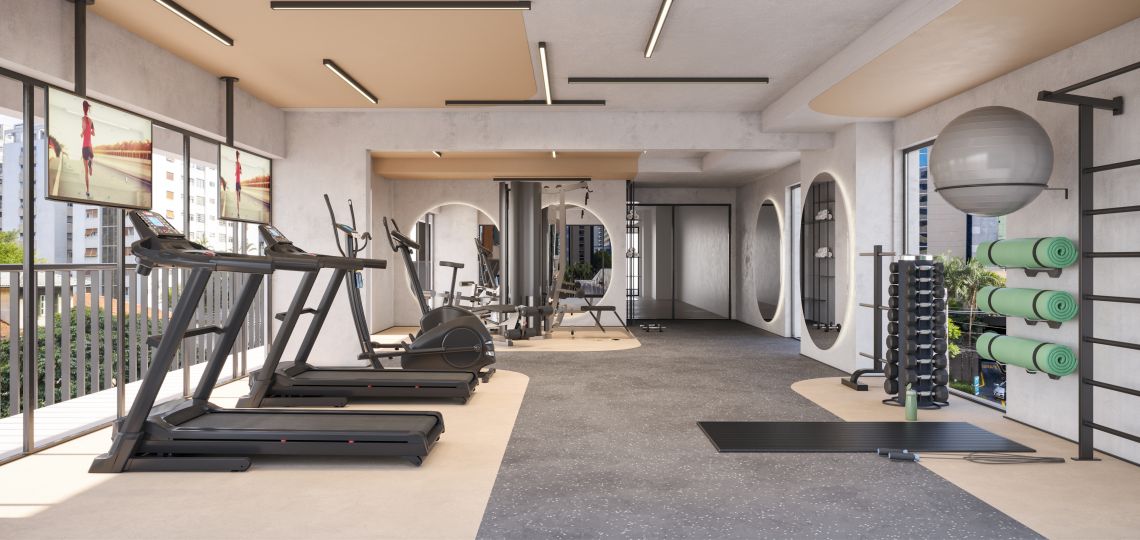 Perspectiva artística do Fitness